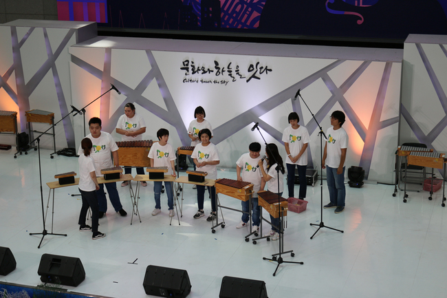 인천공항 'Summer Variety' 상설공연 중 한울림연주단의 Culture Stage