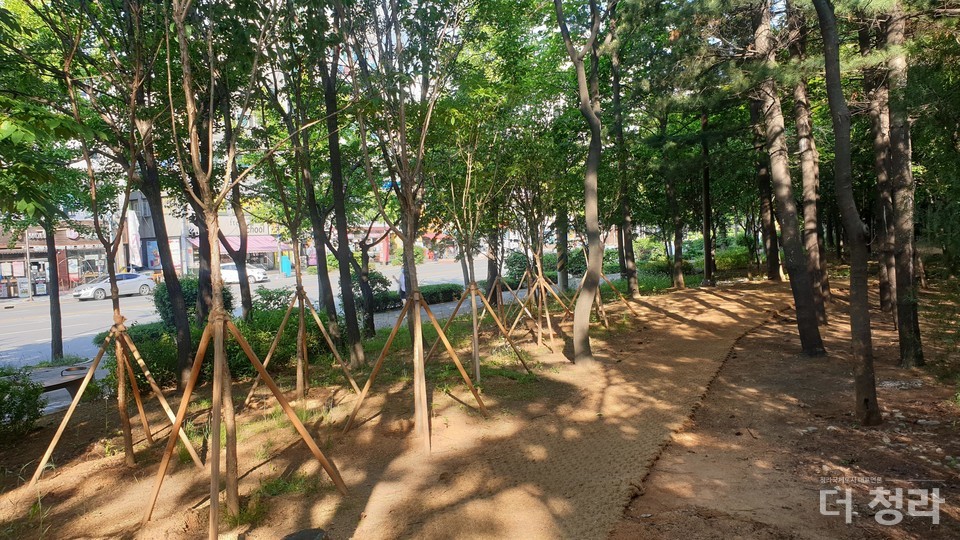 주민참여사업 선정사업 녹지대 산책로 조성' (사진=인천시)